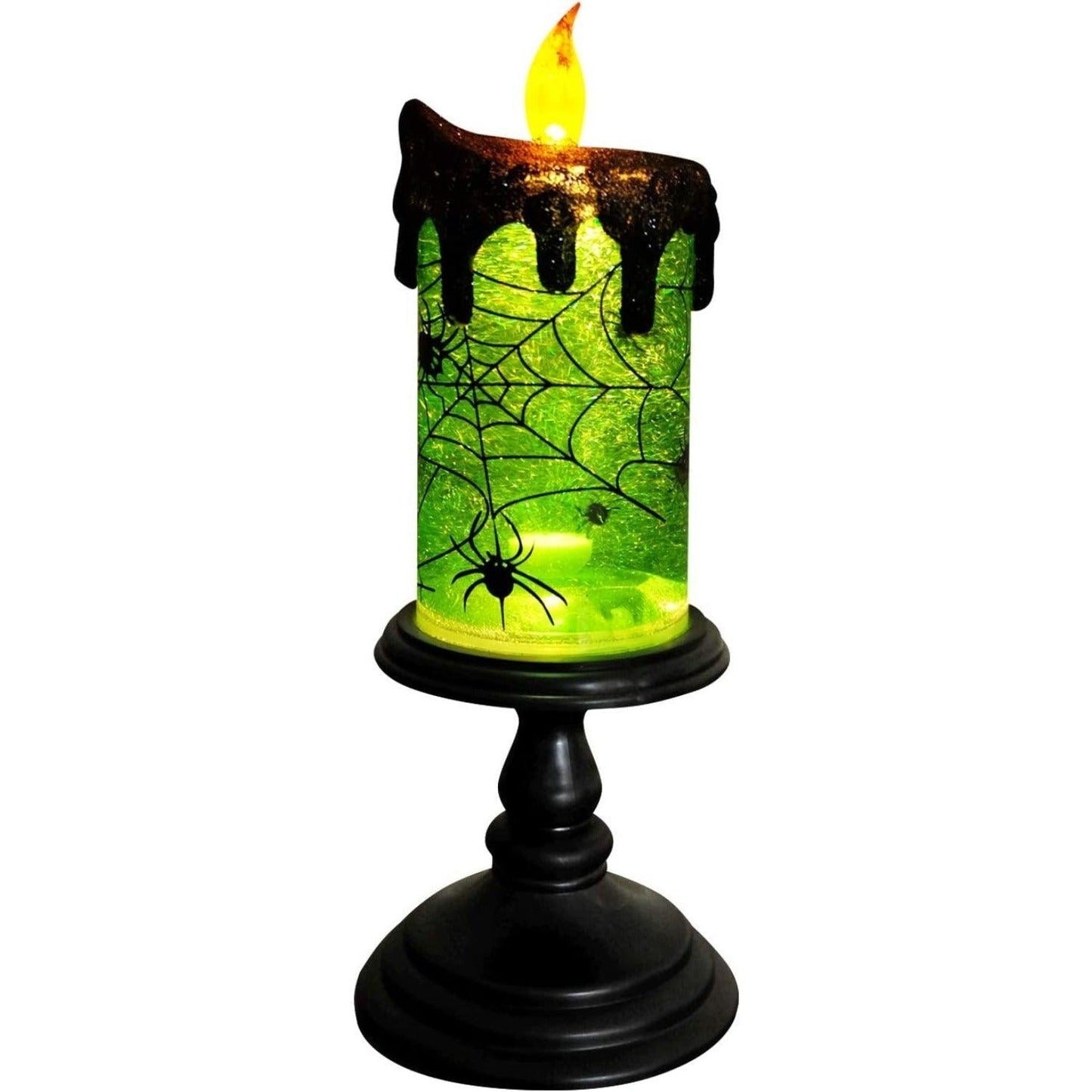 Lighteme Grand glitzernde Halloween-LED-Kerzen 