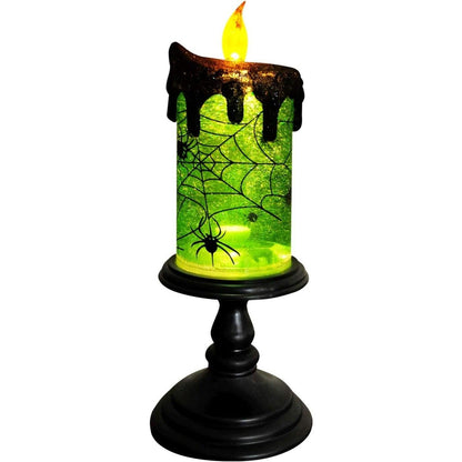 Lighteme Grand glitzernde Halloween-LED-Kerzen 