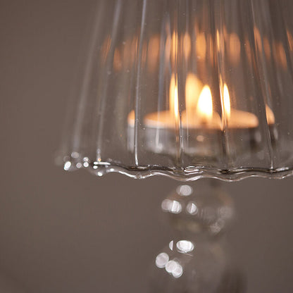 Lighteme Vintage Glass Candle Holder