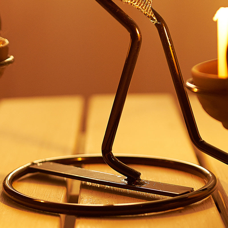 Lighteme Retro Iron Candle Holder