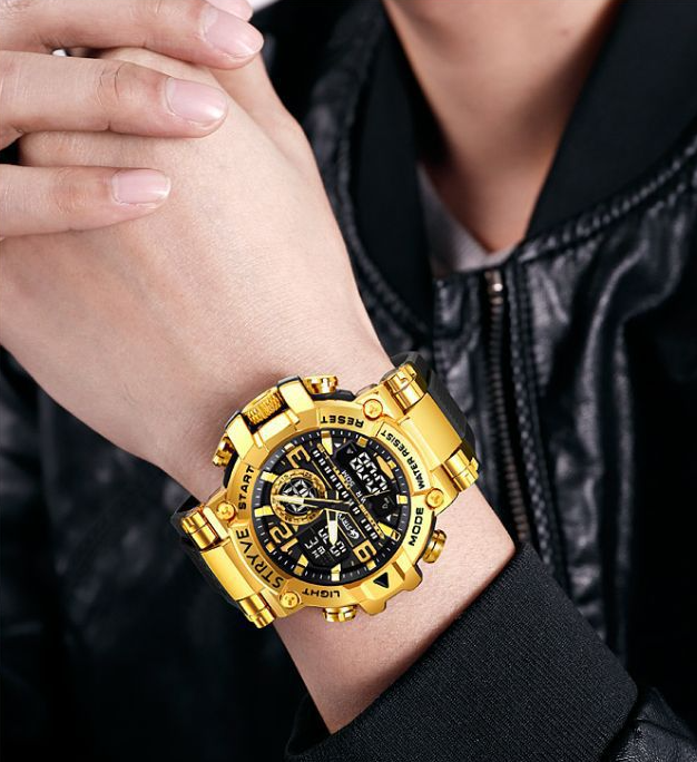 STRYVE Colorful Functional Waterproof Tactical Watch