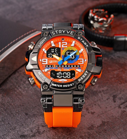 STRYVE Colorful Functional Waterproof Tactical Watch