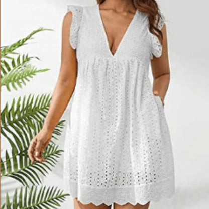 Lighteme Romper Dress with Shorts