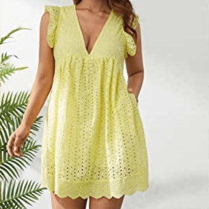Lighteme Romper Dress with Shorts