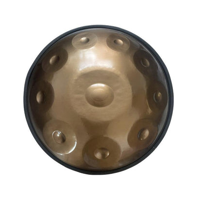 Lighteme Maßgeschneiderte Handgefertigte Handpan drums aus Edelstahl, d-Moll Hijaz 22 Zoll 9/10/12 Noten Hang Instrument Kaufen