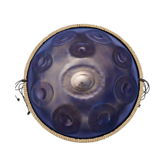 Lighteme Nitridstahl Handpan Drum The Galaxy 20 Zoll 10 Noten d-Moll Kurd Scale Hangdrum