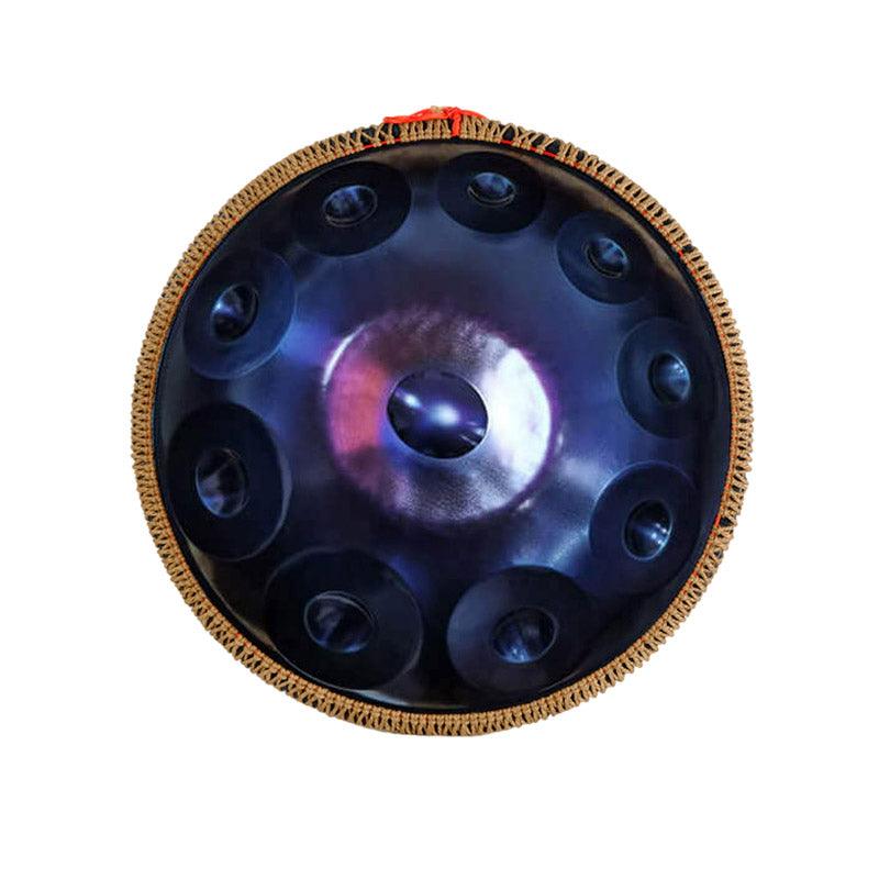 Lighteme Pressage à La Machine 22 Pouces 10 Notes Ré Mineur Acier Inoxydable Handpan Drum