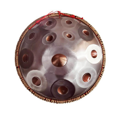 Lighteme 22 Inches 12 Notes D Minor (F Major) Stainleacss Steel Handpan Drum With Rope