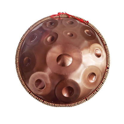 Lighteme 22 Inches 12 Notes D Minor (F Major) Stainleacss Steel Handpan Drum With Rope