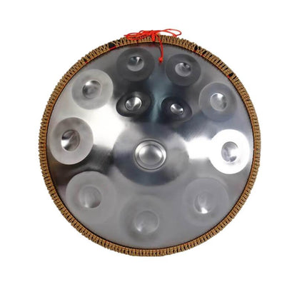 Lighteme 22 Inches 12 Notes D Minor (F Major) Stainleacss Steel Handpan Drum With Rope