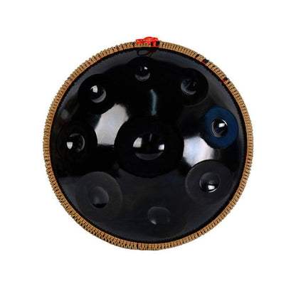 Lighteme 22 Zoll 9 Noten D-Moll Handpan-Trommel aus Edelstahl mit Seil