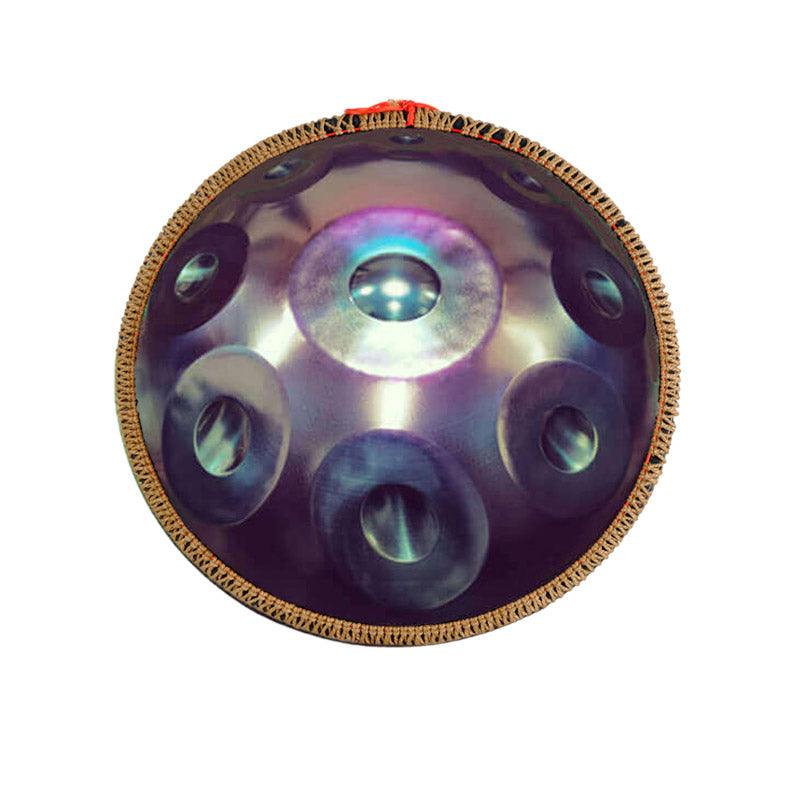 Lighteme 22 Zoll 9 Noten D-Moll Handpan-Trommel aus Edelstahl mit Seil