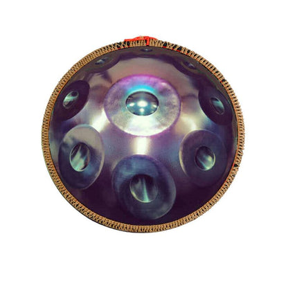 Lighteme 22 Zoll 9 Noten D-Moll Handpan-Trommel aus Edelstahl mit Seil