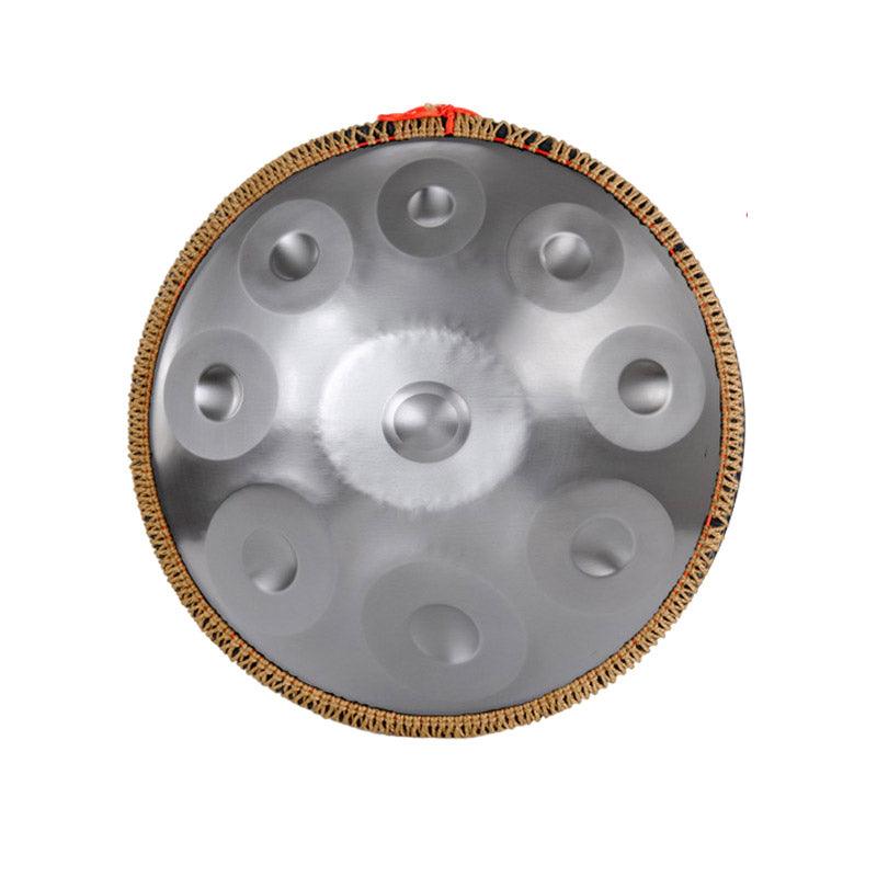 Lighteme 22 Zoll 9 Noten D-Moll Handpan-Trommel aus Edelstahl mit Seil