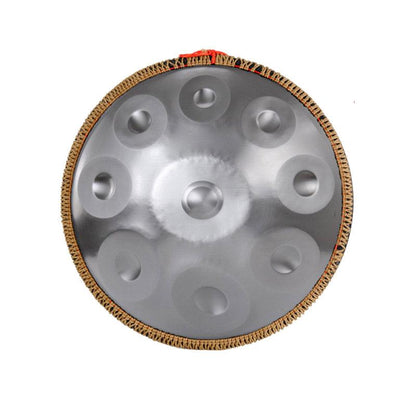 Lighteme 22 Zoll 9 Noten D-Moll Handpan-Trommel aus Edelstahl mit Seil