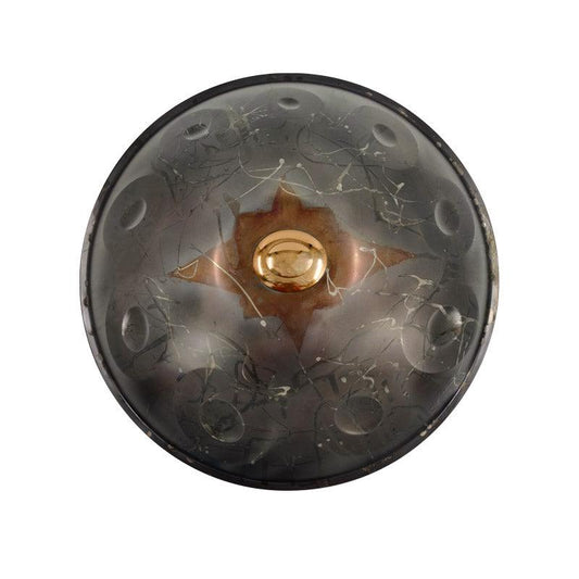 AS TEMAN Handpan Kaufen - Dark Knight 10 Töne d Kurd Handpan Hang Instrument