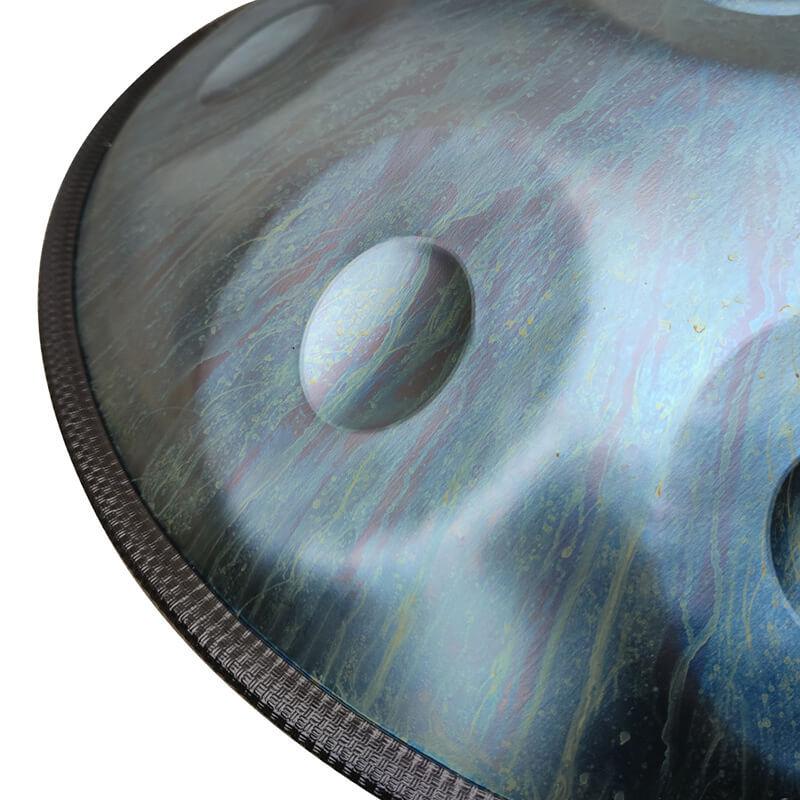 AS TEMAN Handpan Kaufen - Stars 10 Töne d Kurd Hang drum 432 440 Hz Nitrierter Stahl