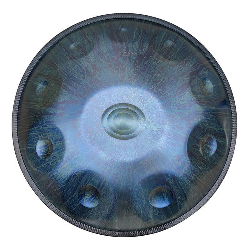 AS TEMAN Handpan Kaufen - Stars 10 Töne d Kurd Hang drum 432 440 Hz Nitrierter Stahl