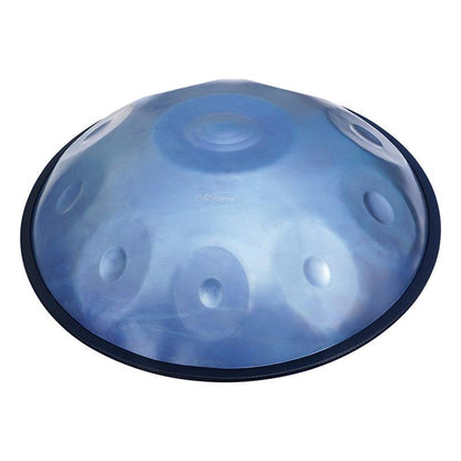Lighteme As Teman Handpan 9 Notes Ice Age Multiple Notes & Scale Ice Blue Hangdrum with gift set