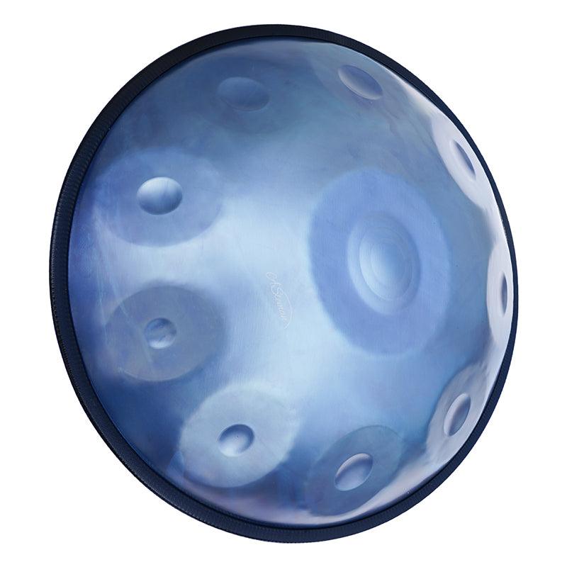 Lighteme As Teman Handpan 9 Notes Ice Age Multiple Notes & Scale Ice Blue Hangdrum with gift set