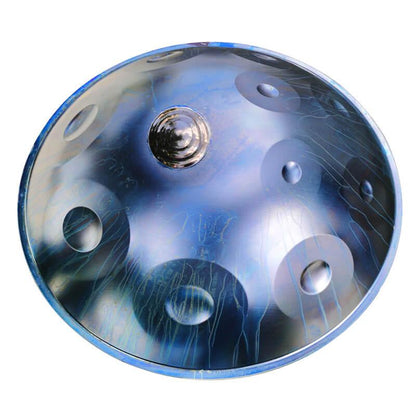 AS TEMAN Handpan Kaufen - Starlight d Kurd 11 Töne Hang drum 432 Hz 440 Hz Nitrierter Stahl