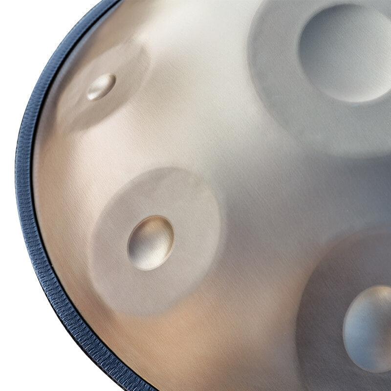 AS TEMAN Handpan Edelstahl Kaufen - 8 Töne d-Moll Hang Drum 432 440 Hz | CUSTOM SCALE