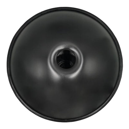 AS TEMAN Handpan Kaufen - d Kurd 9 Töne Hang drum 432 Hz 440 Hz Nitrierter Stahl Schwarz
