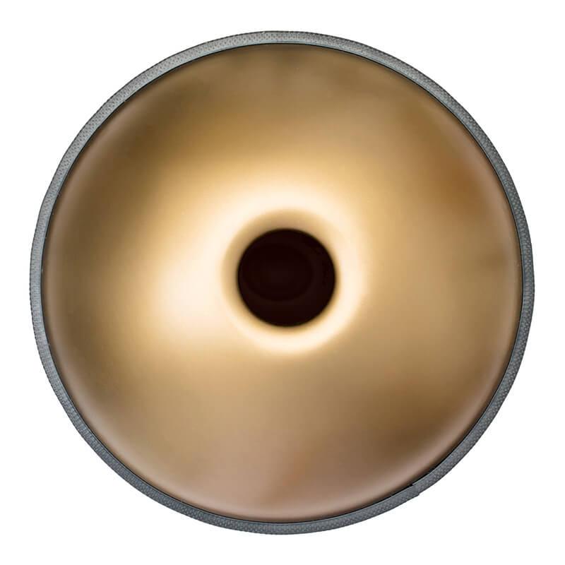 Lighteme As Teman Handpan Pure Golden 9 Notes | CUSTOM SCALE | Hangdrum with gift set