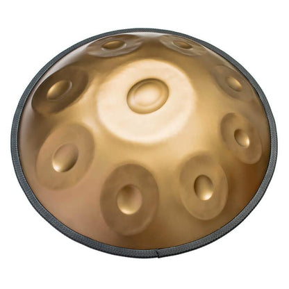 Lighteme As Teman Handpan Pure Golden 9 Notes | CUSTOM SCALE | Hangdrum with gift set