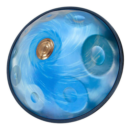 AS TEMAN Handpan Edelstahl Black-Hole d Kurd 9 Töne E Halcyon Scale Hang Drum 432 440 Hz