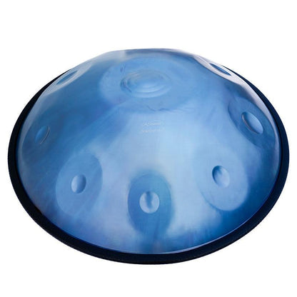 Lighteme As Teman Handpan 9 Notes Ice Age Multiple Notes & Scale Ice Blue Hangdrum with gift set