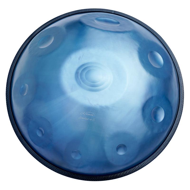 Lighteme As Teman Handpan 9 Notes Ice Age Multiple Notes & Scale Ice Blue Hangdrum with gift set