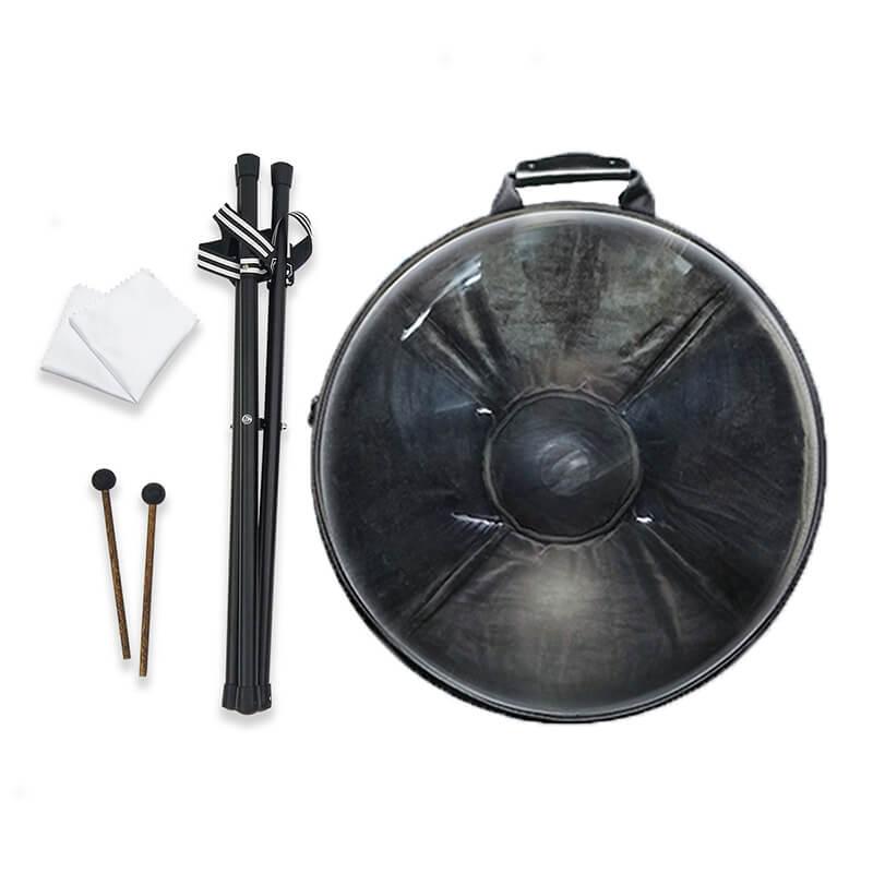 AS TEMAN Handpan Kaufen - Starlight d Kurd 11 Töne Hang drum 432 Hz 440 Hz Nitrierter Stahl