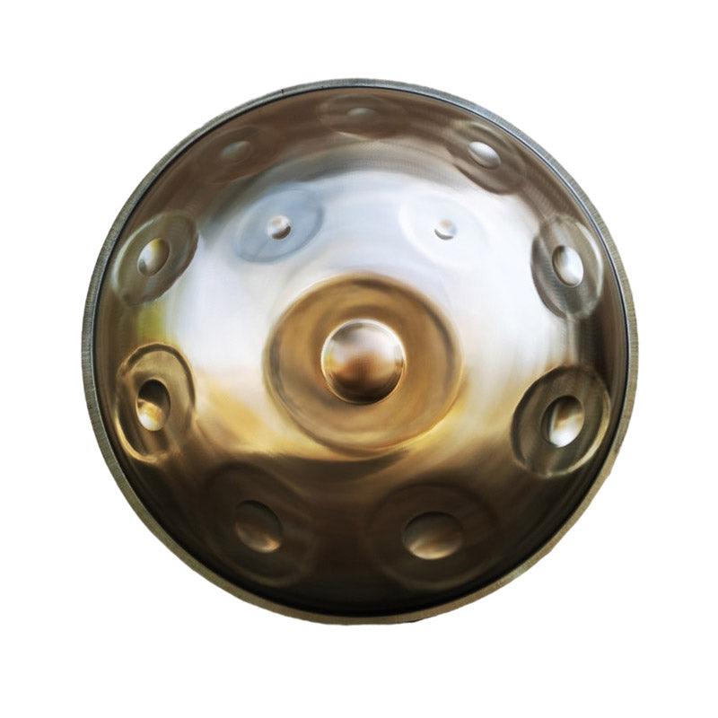Mountain Rain Custom D3 Minor Kurd Stainless Steel Handpan Drum 22 Inch 9/10/12/13/14/15/16 Notes Professional Instrument