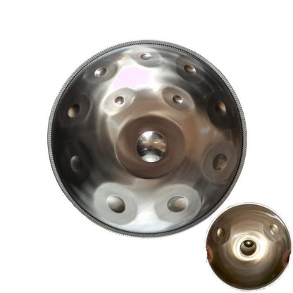 Mountain Rain Custom D3 Minor Kurd Stainless Steel Handpan Drum 22 Inch 9/10/12/13/14/15/16 Notes Professional Instrument