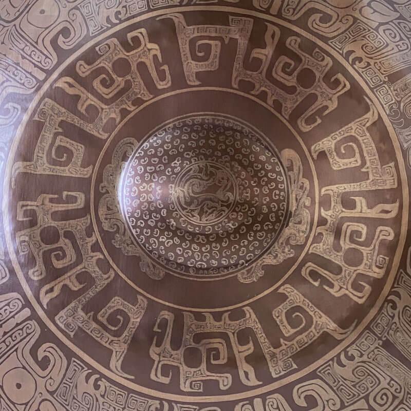 Personnalisé Entirely Fait main Epiphany Sabye Ré Mineur 22 pouces 9/10/12 notes en Acier Inoxydable Handpan Drums