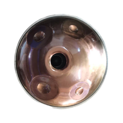 Lighteme Customized E3 Master Version / Standard Version High-end Stainless Steel Handpan Drum, Available in 432 Hz and 440 Hz, 22 Inch 9/10/11/13 Notes Professional Performances Percussion Instrument