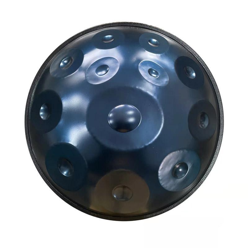 Lighteme Hand Pan Drum 22 Inch 12 Notes Kurd Scale C Major ( D Minor Can Be Customized) Featured High-end Nitride Steel Percussion Instrument, Available in 432 Hz and 440 Hz