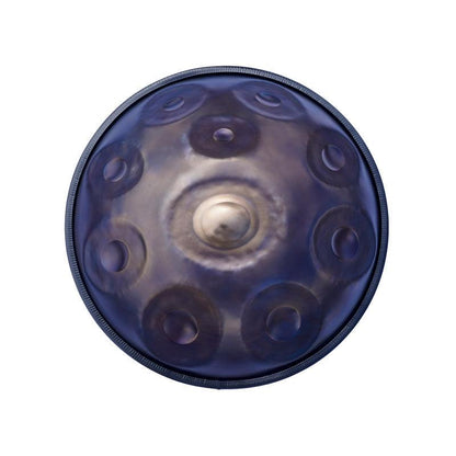 Lighteme Nitridstahl Handpan Drum The Galaxy 20 Zoll 10 Noten d-Moll Kurd Scale Hangdrum
