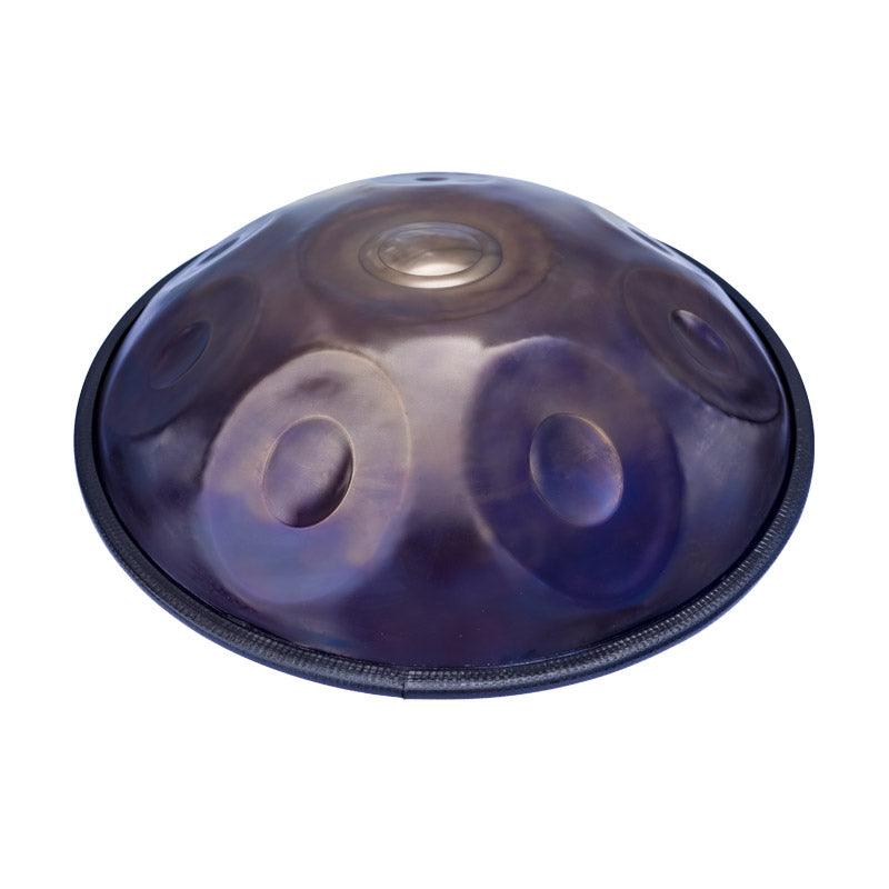 Lighteme Nitridstahl Handpan Drum The Galaxy 20 Zoll 10 Noten d-Moll Kurd Scale Hangdrum