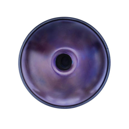 Lighteme Nitridstahl Handpan Drum The Galaxy 20 Zoll 10 Noten d-Moll Kurd Scale Hangdrum