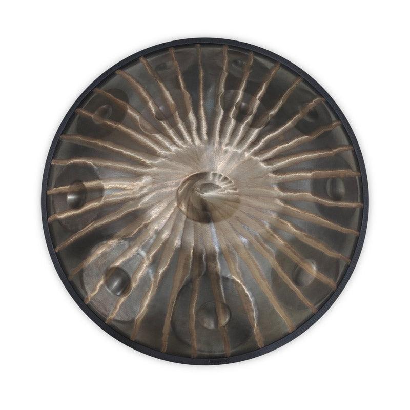 Sun God Custom D Minor Hijaz Scale 22 Inch 9/10/12 Notes 1.2mm Stainless Steel Handpan Drum