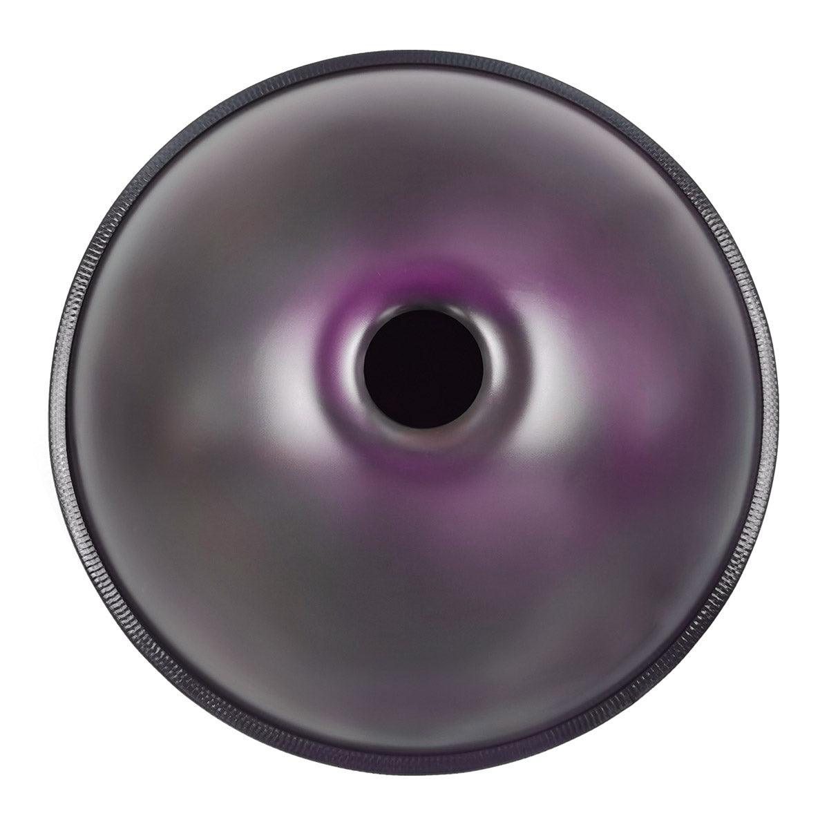 Lighteme DC Handpan Drum Neutron 22 Inches 10 Notes D Minor Kurd Scale Hangdrum