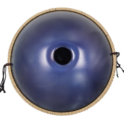Lighteme DC Handpan Drum Pure Purple 22 Inches 10 Notes D Minor Kurd Scale Hang Drum