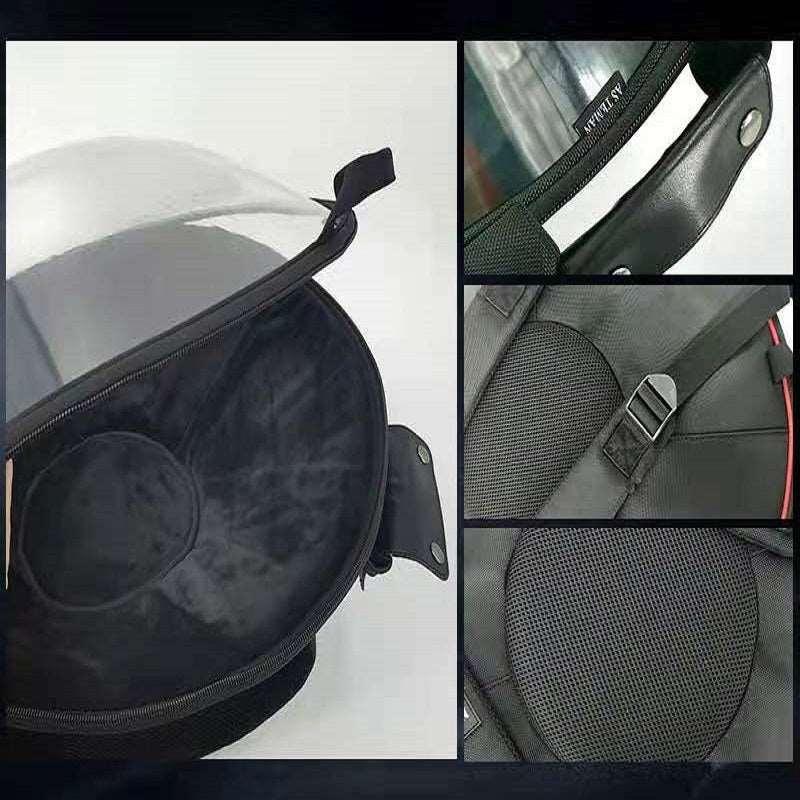 Lighteme Transparent Handpan Bag | Suitable for 22 inch Handpan | Built-in protective memory soft pad